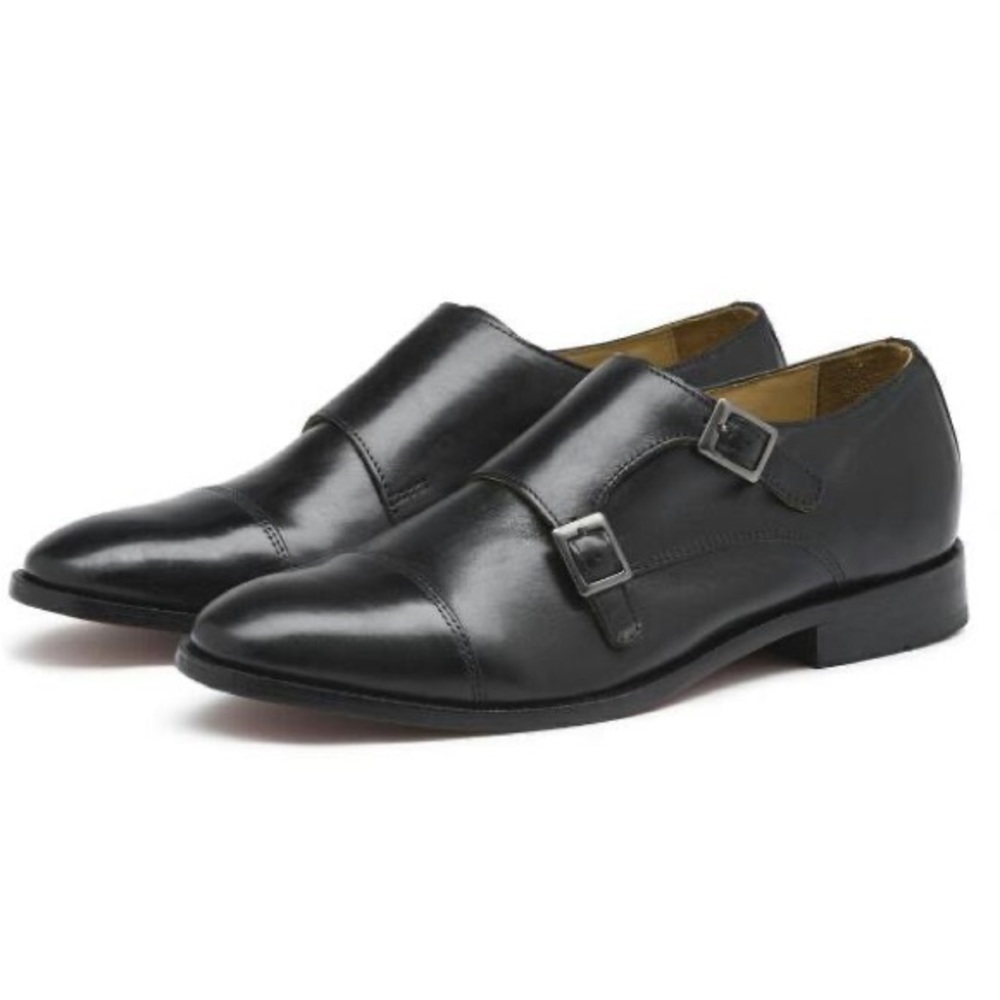 GH Bass Julian Double Monk Strap Dress Shoe